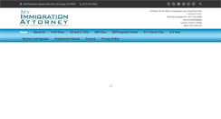Desktop Screenshot of myimmigrationattorney.com