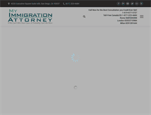 Tablet Screenshot of myimmigrationattorney.com